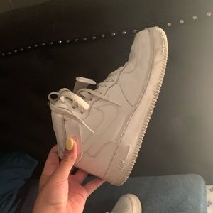 nike air force 1 high tops(almost new)